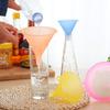 Candy Color Plastic Funnel Set 5 Pack Food Grade Kitchen Dispenser Colorful Soy Sauce Funnel