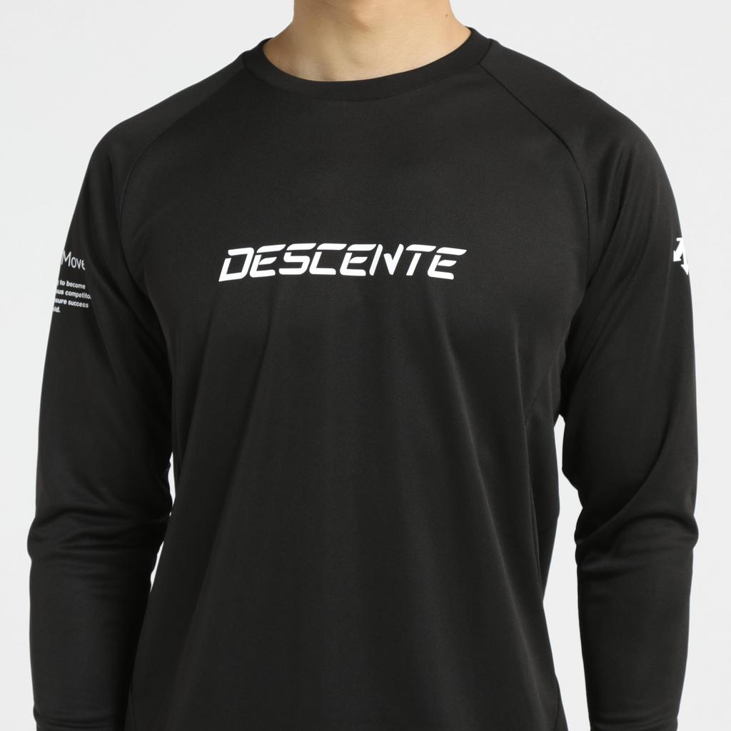 Descente Long Sleeve Shirt DV5SLT01U_BK00_O