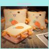 Car Pillow Blanket With Plush Cover For Office Napping Girls Home Car Use