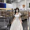 French Pure Desire White Lace Polka Dot Short-sleeved T-shirt Women's Summer Design Sweet Slim Top Ins