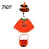 Mysterious Halloween Outdoor Decor 1 Set Porch Goose Outfit, Ghost Costume with Light-up Lantern, Playful Spooky Garden Outfit Pumpkin Apparel for 23