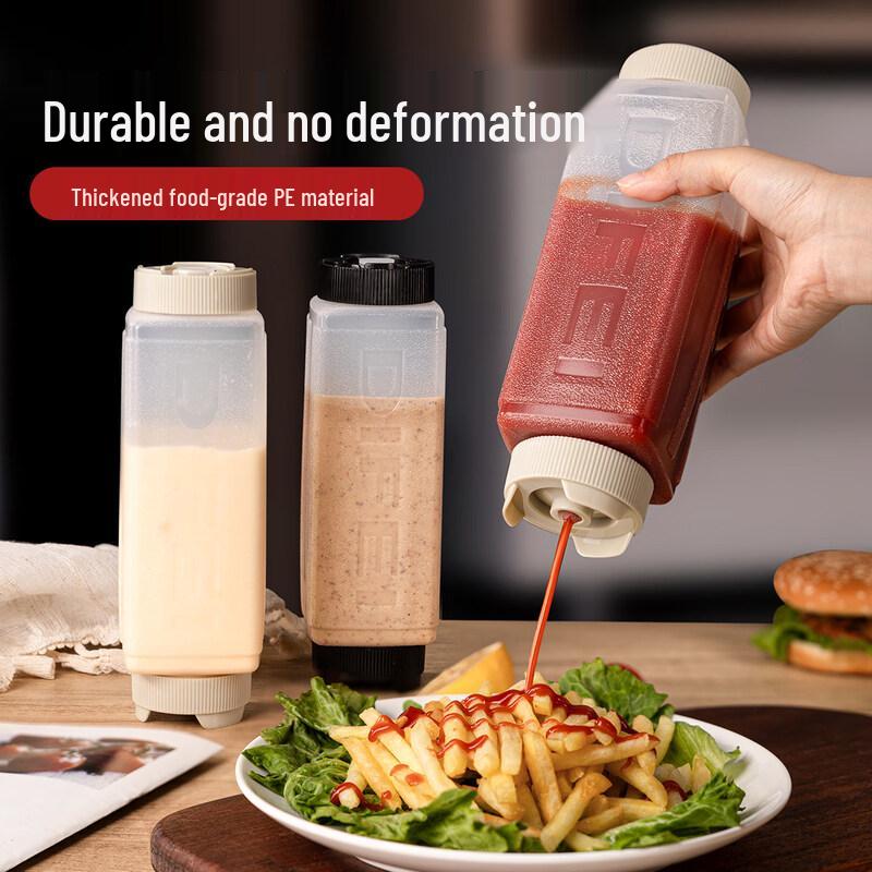ZISIZ Commercial Squeeze Sauce Bottle