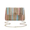 Ethnic Style Woven Crossbody Bag Portable Clutch Bag Artistic Mobile Phone Pouch  Girls