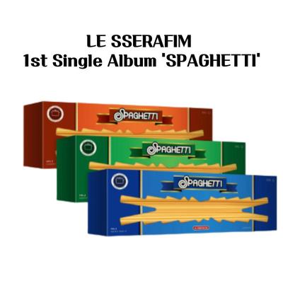 LE SSERAFIM - אלבום סינגל ראשון 'SPAGHETTI' [סט 3 יחידות]