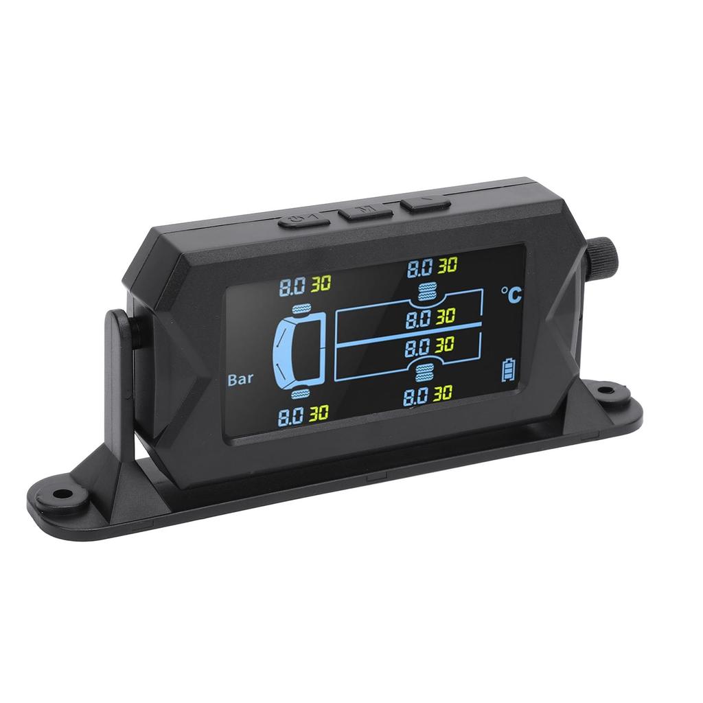 Tire Pressure Monitoring System Real Time Monitoring Pressure and Temperature Solar Charge RV TPMS