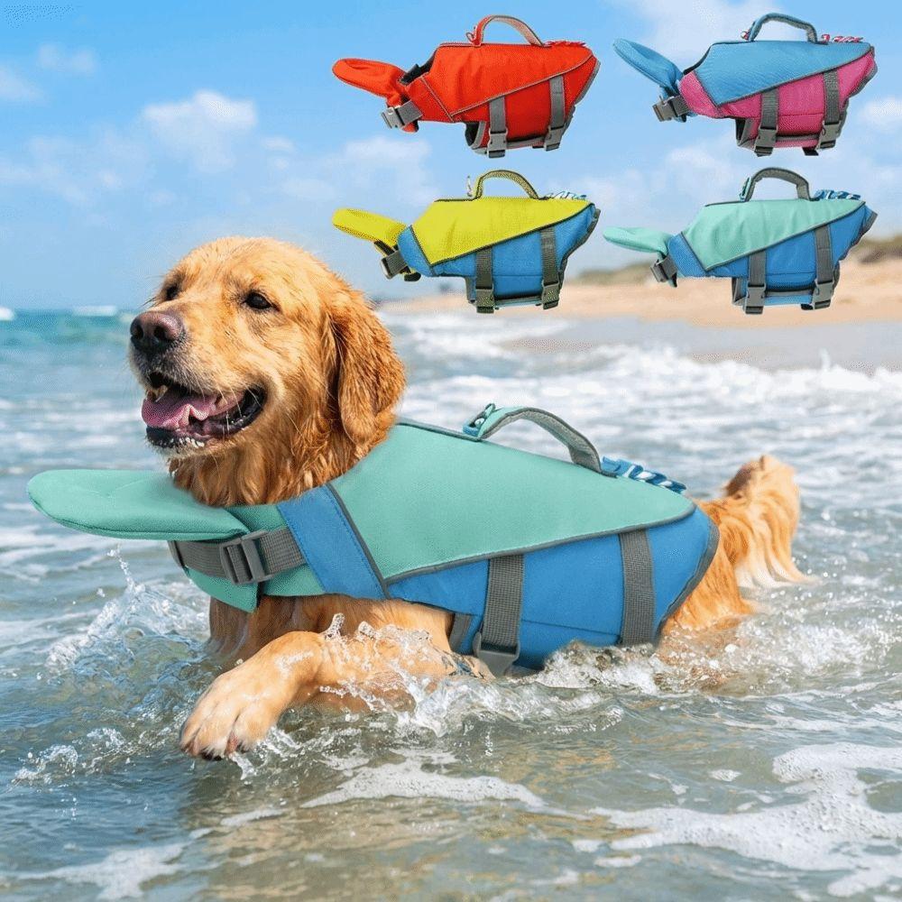 Adjustable Dog Life Jacket Large Buoyancy Safety Vest Dog Swimsuit  Surfing Adventures
