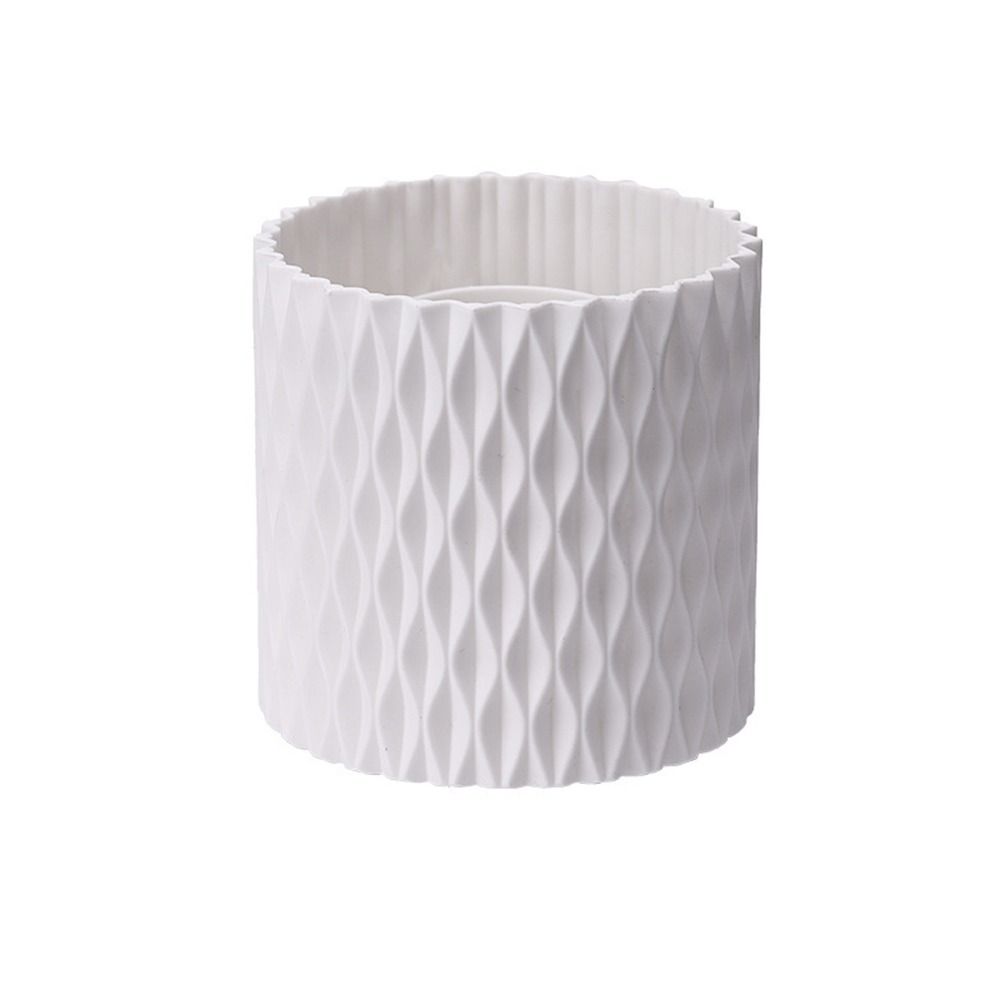 

Cosmetic Container Eyebrow Brushes Storage Box Makeup Brush Case Desktop Organizer Pen Holder белый