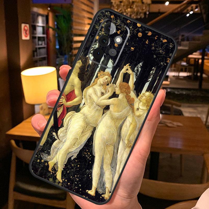Art Paintings The Birth Of Venus Case For Samsung Galaxy A54 A34 A14 A52 A32 A12 A13 A33 A53 A15 A16 A36 A56 A26 A06 A35 A55