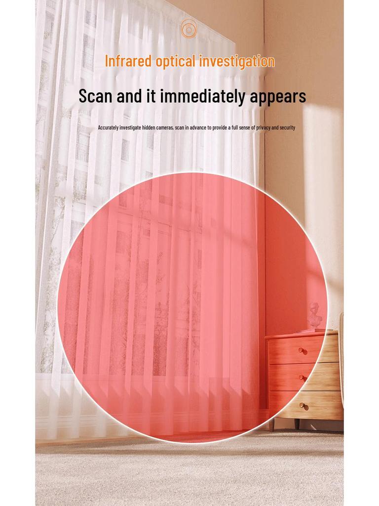 Portable USB Infrared Anti-Theft & Anti-Surveillance Detector for Travel & Hotels