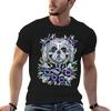 Sugar Skull Shih Tzu Dog Tshirt Dry Fit Running Short Sleeve Top