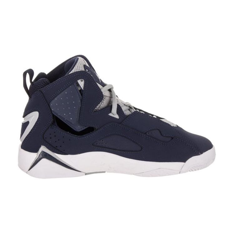 Air Jordan True Flight GS Navy Kids Sneakers Blue Grey-White 343795-404