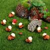 20Pcs Charming Mini Highland Cow Figurines Cute Resin Animal Sculptures For Diy Crafts Dollhouse Garden For Room Decor