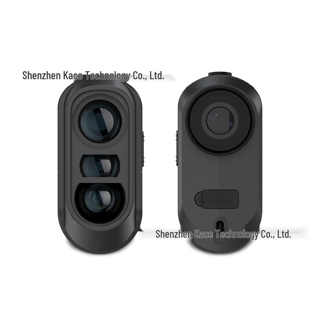 Rechargeable Handheld Binoculars with Laser Rangefinder for Outdoor Golf: Measures Height, Angle, and Speed