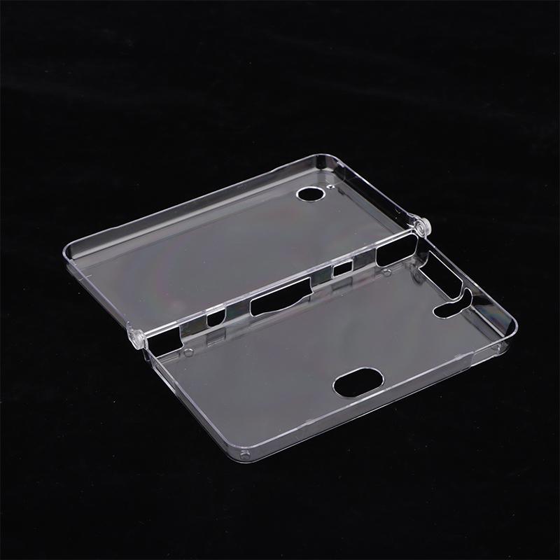 1Pc Plastic Transparent Crystal Shell Skin Case Cover For Ndsl/Ndsi/Ndsi Xl Console With Screen Protective Film