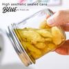 Nuts Sealed Jar Clear Multifunctional Airtight Lid with Screw 300/400/500/650ML Glass Large Capacity Fruit Jam