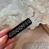 Fermaglio per capelli BB incrostato di cristalli, Fermaglio per capelli di alta gamma e affascinante con strass, Fermaglio per capelli monopezzo dal design di nicchia