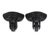 1 Pair Swivel Luggage Wheel Replacement Black Suitcase Accessories Trolley Case Wheel Luggage Repair Wheel Luggage Repair