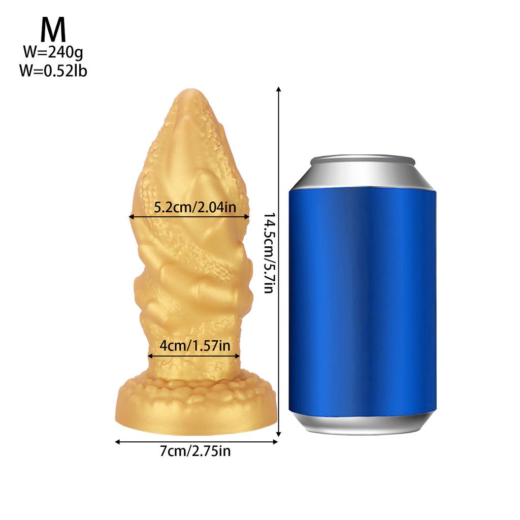 Big Silicone Anal Plug Dildo Butt Trainer for Men Women Fisting Sex Toy 18+