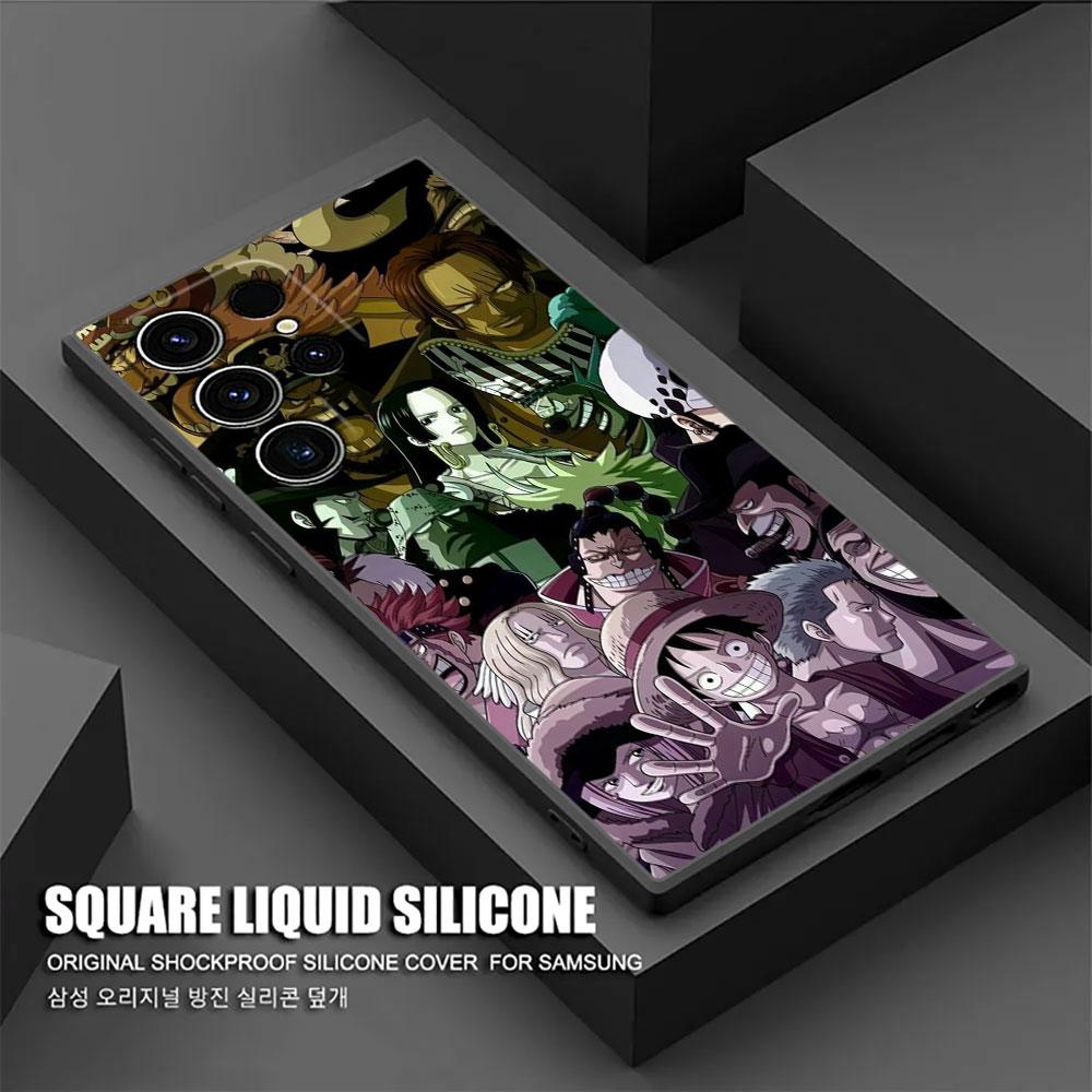 Hot Ones Ainme Pieces Phone Case For Samsung Galaxy S25 S24 S23 S20 S21 FE S26 S22 Ultra 5G S26 Plus S25FE Soft Silicone Cover