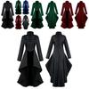 Elegant Women Vintage Medieval Tuxedo Gothic Tailcoat Perfect For Cosplay Costume