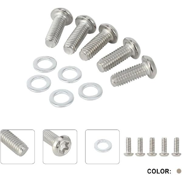 

Derby Cover Screws Gasket Bolts 5pcs for Street Road Electra Glide Road King Road Glide Dyna Softail FLFB FLSTC 2006-2022(see the description for