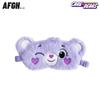 Care Bears 3D Plush Eye Mask: Heart Bear Sleep & Travel Light Blocker