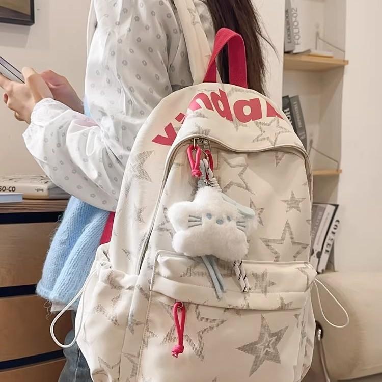 Schoolbag Japanese New Student Backpack Leisure Travel Versatile Backpack Large Capacity Lightweight Junior High School School Bag Female