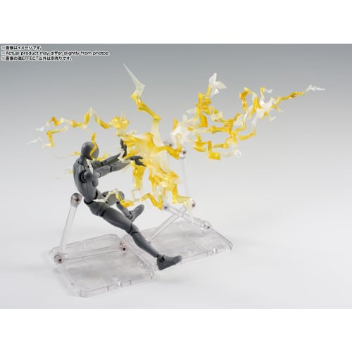 TAMASHII NATIONS Tamashii EFFECT THUNDER Yellow Ver. for S.H.Figuarts Non-Scale ABS & PVC Pre-painted Complete Figure