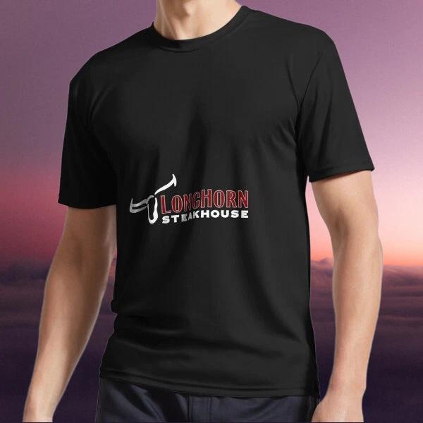 New Shirt Longhorn New York Steakhouse - Active Logo T-Shirt Funny Size S to 5XL S