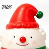 Durable Squeeze Toys Christmas Snowman Toy, Stress Relief Cute Fidget Birthday Gifts for Kids Figurine, Stocking Stuffer Party Favor, Gift Boys Girls