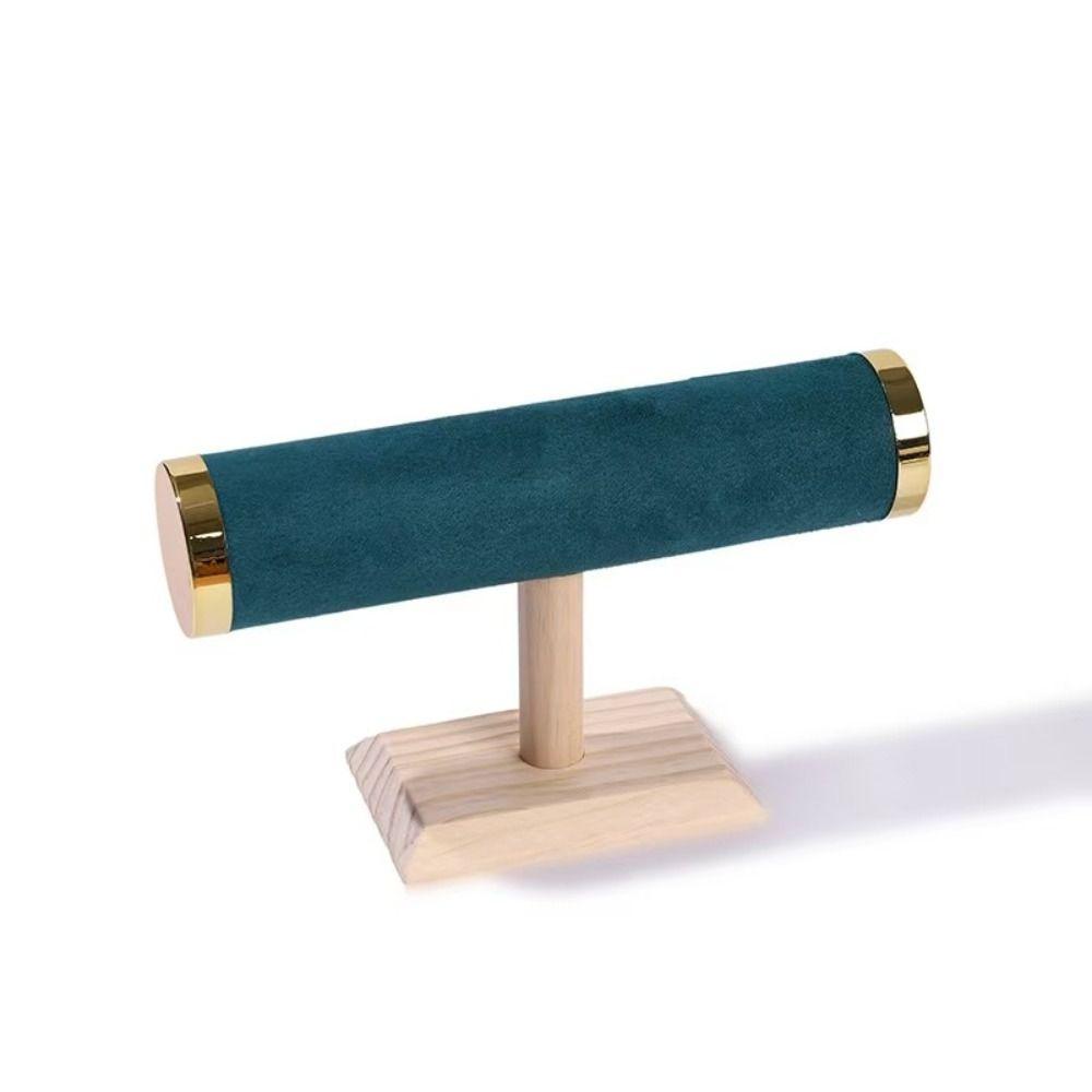 T-bar Bracelet Display Stand Wooden Jewelry Storage Stand Luxury Jewelry Rack Holder  Woman Girls