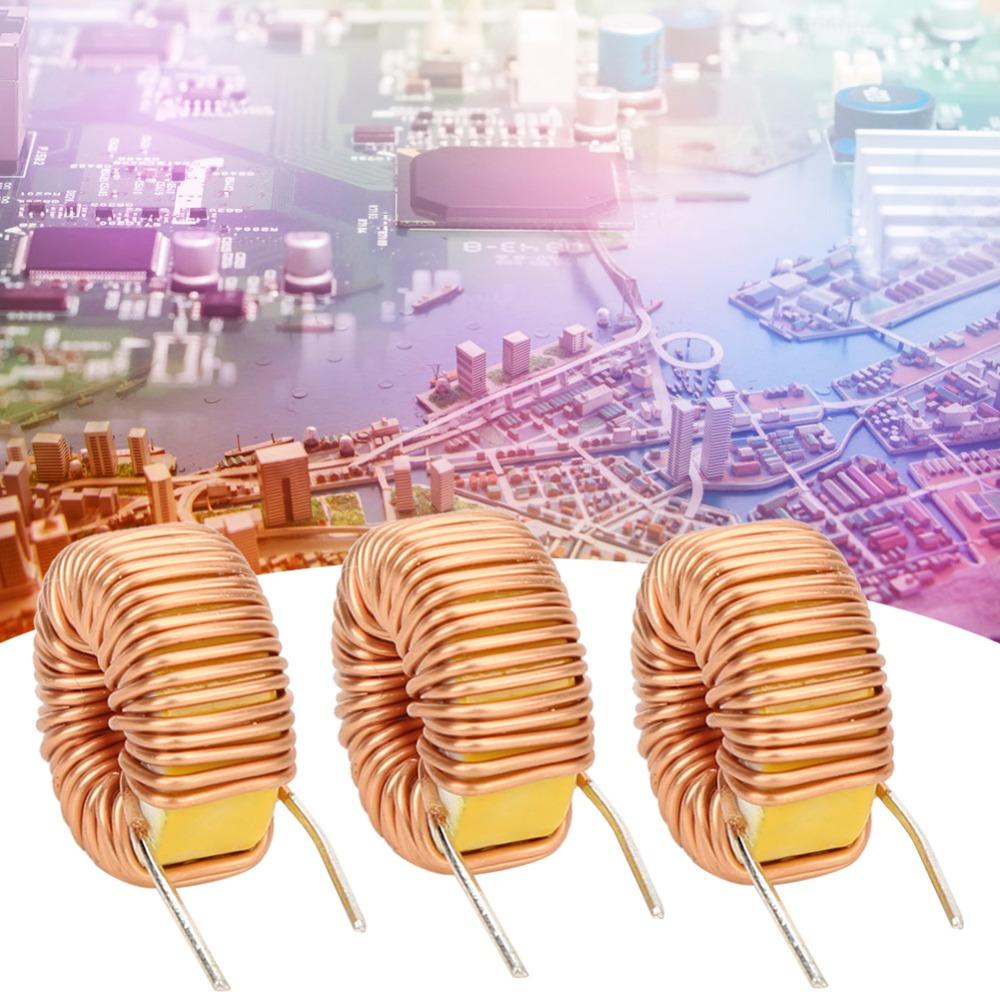 20PCS 100UH Toroid Inductor Wire 0.6mm Toroidal Core Inductors Electronic Components
