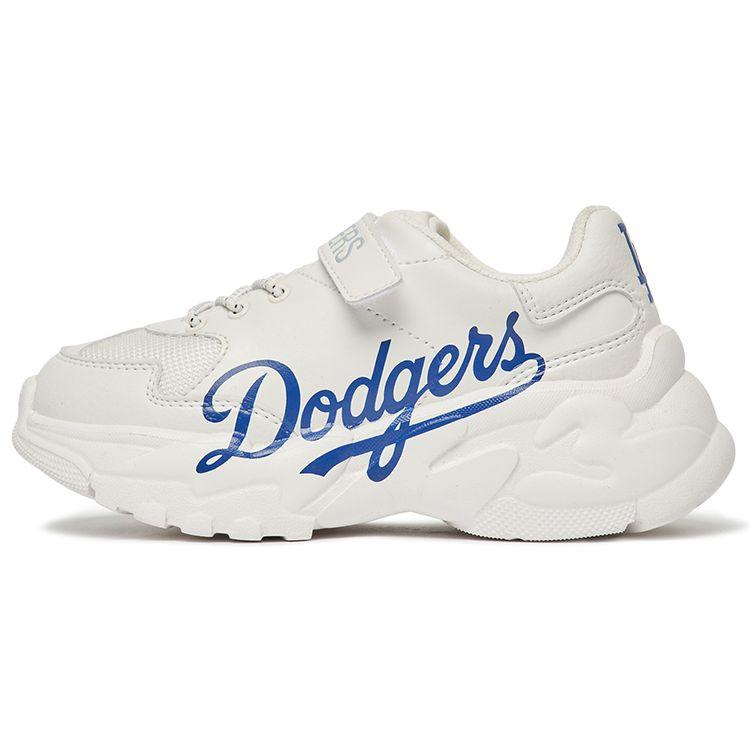 MLB Big Ball Chunky Mode Klettverschluss Niedrige Freizeitschuhe Kinder Sneaker Off-White 7ASHC202N-07WHS 29.5 white