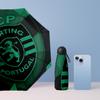 Sporting CP FC Mini 5-fach Taschenschirm Kompakt Leicht Anti-UV Regen Sonnenschutz Schirm Tragbar Reise Regenschirm