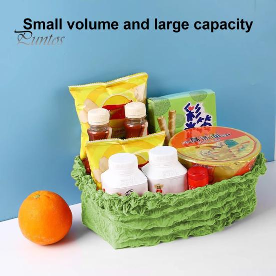 Retractable Storage Bag Tear-Resistant High Strength Wear-Resistant Expandable Bag Strong Load-Bearing Capacity Up To 7KG Snacks Fruits Mini