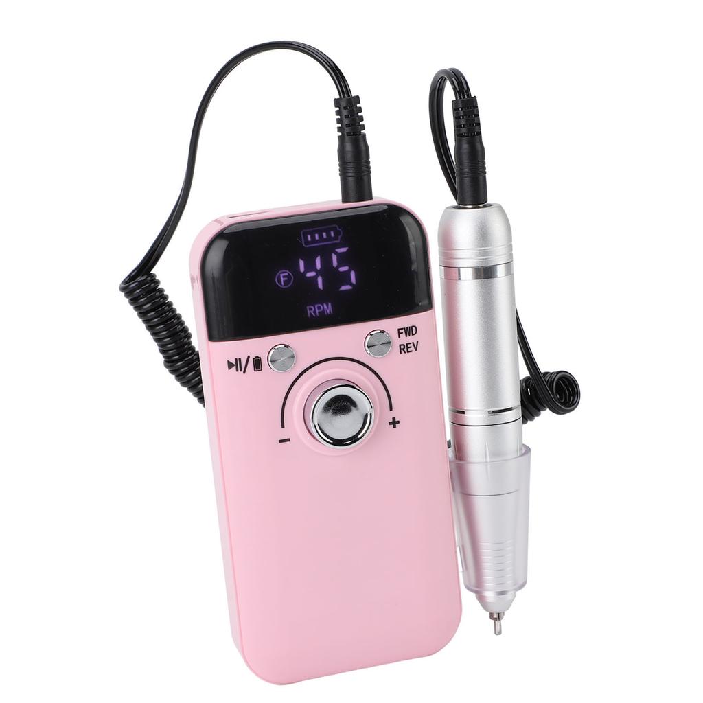 Electric Nail Drill Portable Charging Fast 45000RPM Professional Electric Nail File Drill Tool for