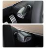 Tesla Model 3/Y Carbon Fiber Gear Lever Cover & Steering Column Handle Decor Patch.