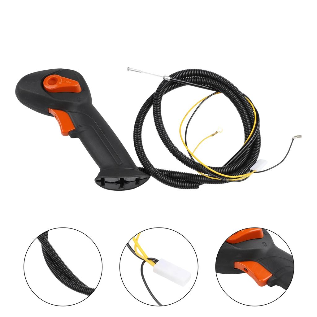 2026 Heavy-Duty Control Handle Throttle Assembly Fits BR800 BR800X BR800C Leaf Blower Parts Outdoor Garden Tools