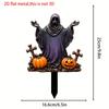 Halloween Bat Pendant Outdoor Horror Atmosphere Decoration Arrangement Night Devil Vampire Statue Props