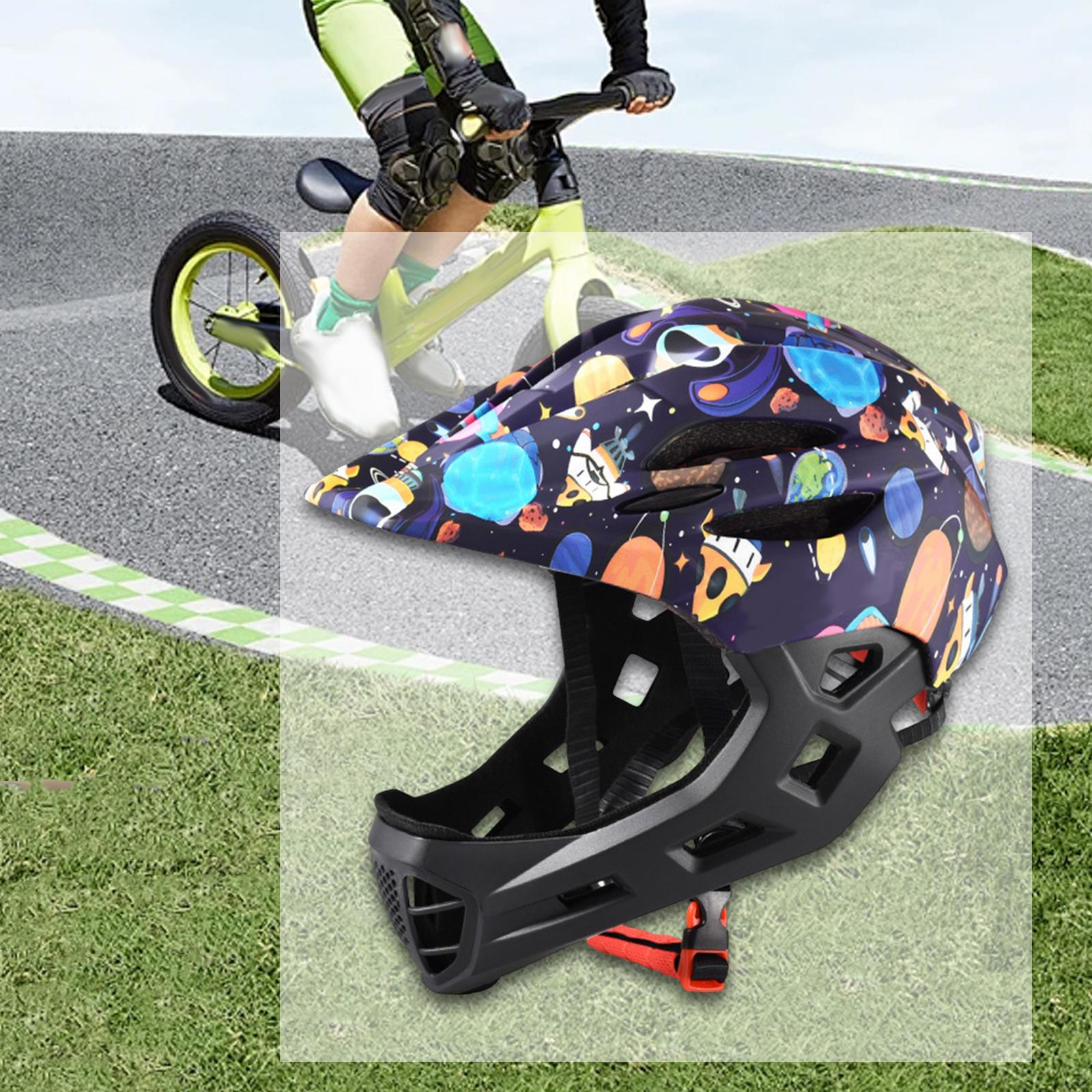

Kids Bike Helmet Trendy Children Bicycle for Bicycling Outdoor Sports Universe