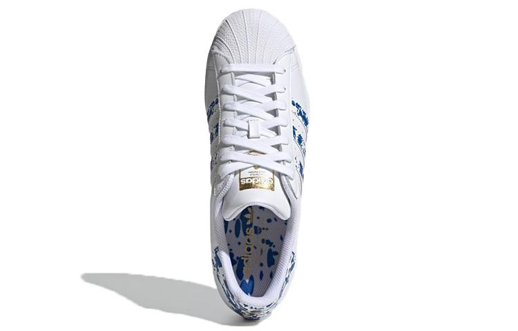 adidas Superstar 'White Blue Splatter' FY7713