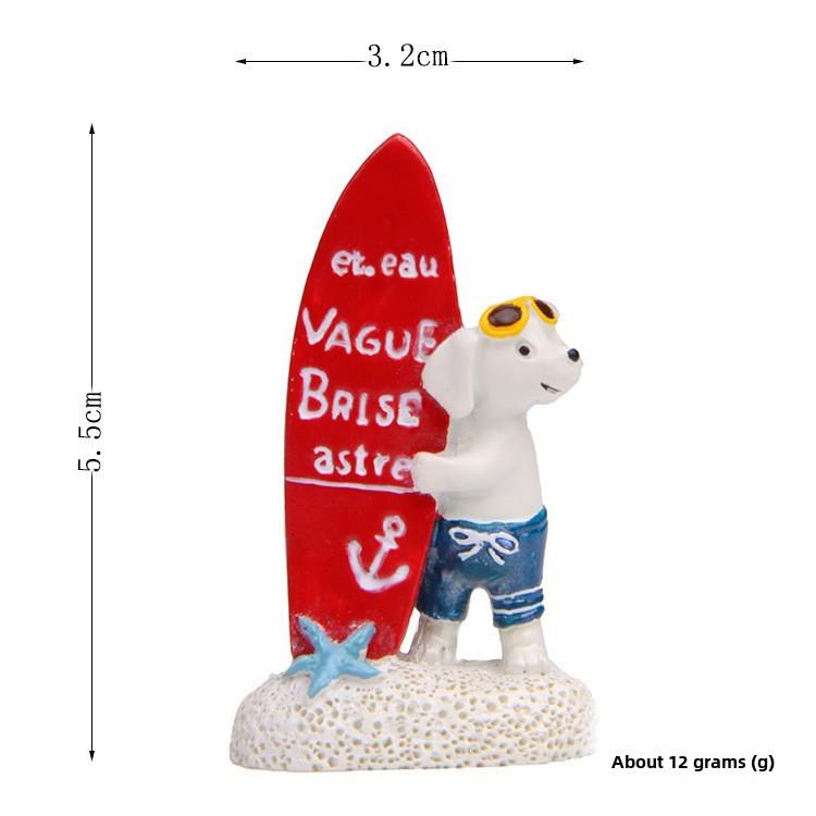 Resin Kawaii Dog Ornament For Home Decor And Gift For Plant Enthusiasts