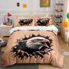 Eagle Design Three-Piece Set Soft Comfortable Duvet Cover Bedding Set Included 1*Duvet Cover & 2*Pillowcases, Gift