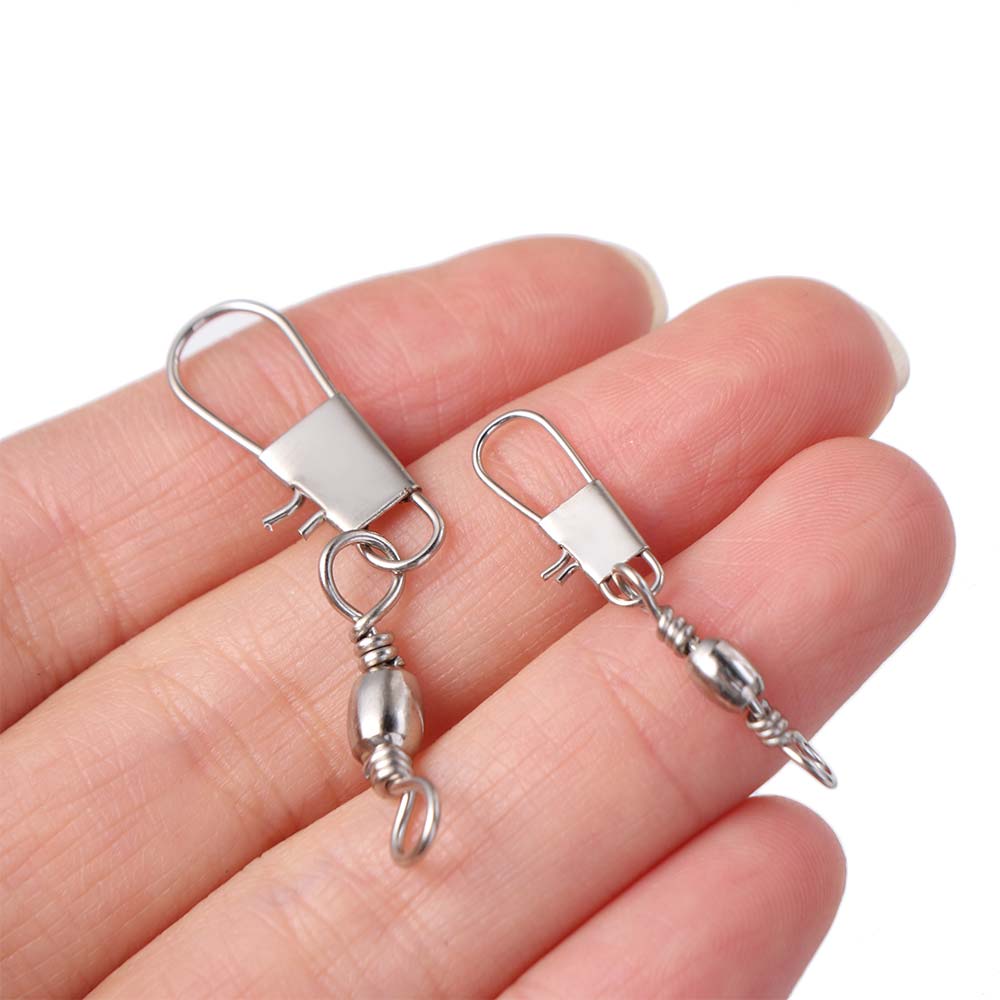 Stainless Steel Fishing Connector Pin High Strength Snap Swivel Fishing Fishing Tackle