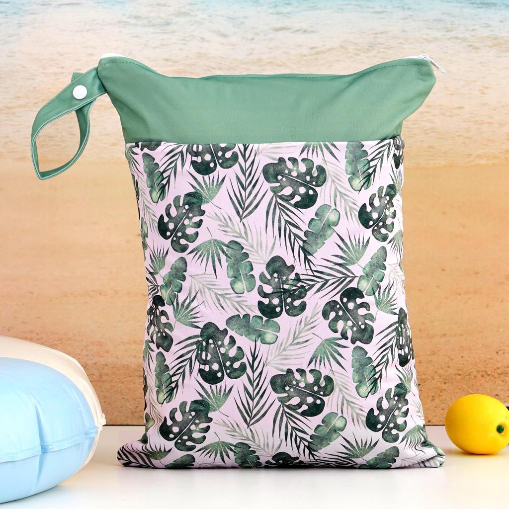 Children's Waterproof Swim & Beach Bag with Dry-Wet Separation and Toiletry Storage