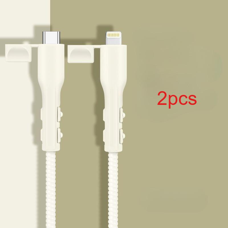 

Data Cable Protection Cover Anti Charging Cable Protection Cover Charger Cable Head Soft Silicone Rubber Protector Accessories