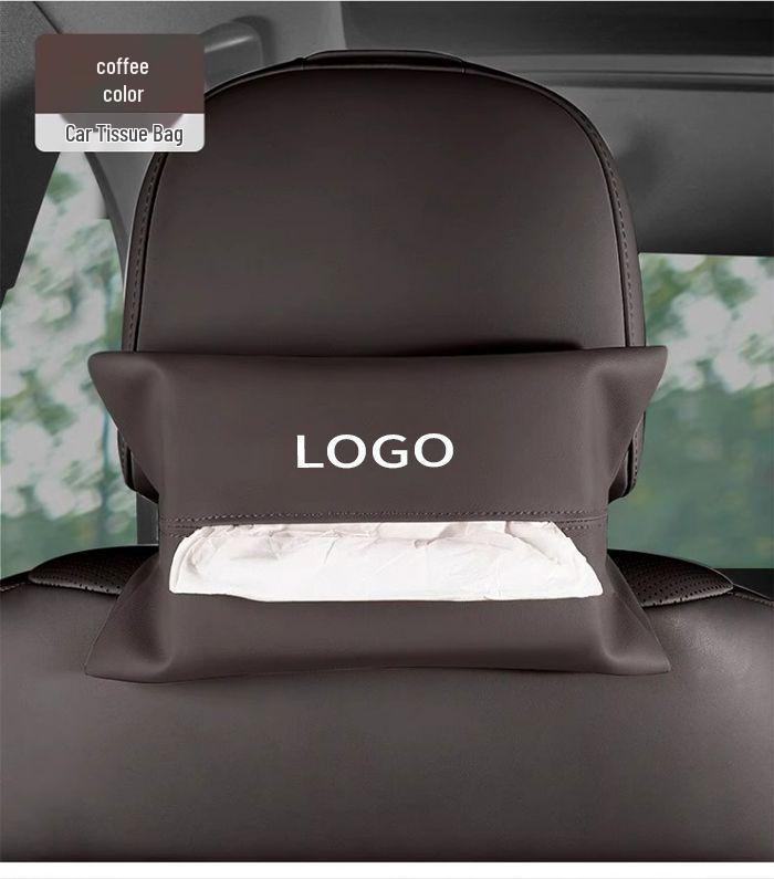 Li Auto Car Armrest Genuine Leather Tissue Box L6/L7/L8/L9/One/I8/I6