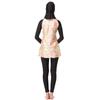 Muslimah Swimming Suit 2 Piece XS-XXXL Women Muslim Bathing Suit With Cap Printing Swimwear High Elasticity Swimsuit Beachwear Women Swimwear