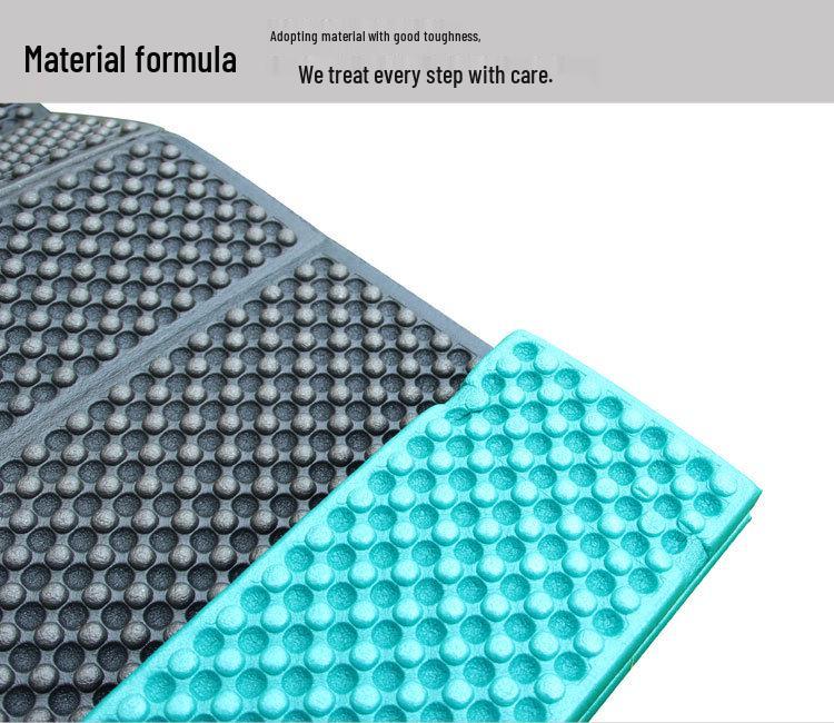 Foldable Double Egg Crate Moisture-Proof Nap Pad for Outdoors