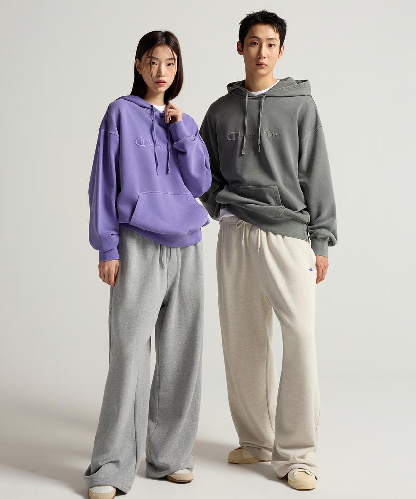 Champion C-Logo Wide Fit Sweatpants Grey